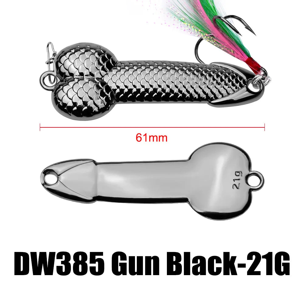 The "Ultimate Icebreaker" Blade Lure 21g Black Nova Fishing & Outdoors