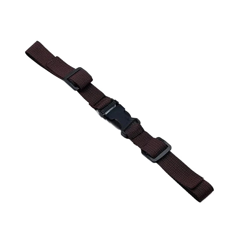 Chest Strap Harness with Non-Slip Shoulder Loops Dark brown Nova Fishing & Outdoors