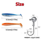 Soft Plastic Worm Lure Assortment Kit – 15/30/50pc Silicone Bass Baits Nova Fishing & Outdoors