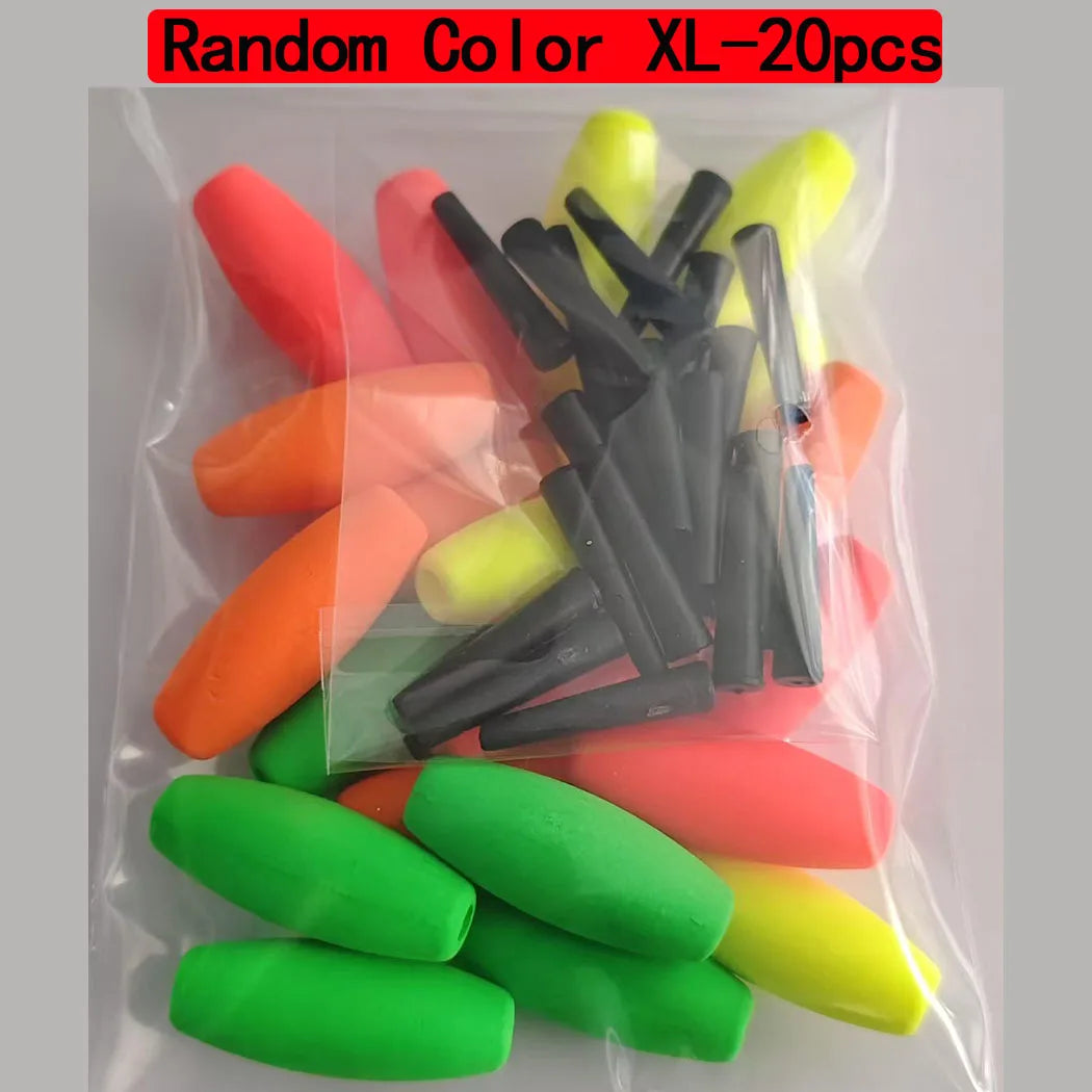 Nova Peg Floats – High-Density Foam Catfish & Crappie Rig Floats (20-Pack) XL-20pcs Nova Fishing & Outdoors