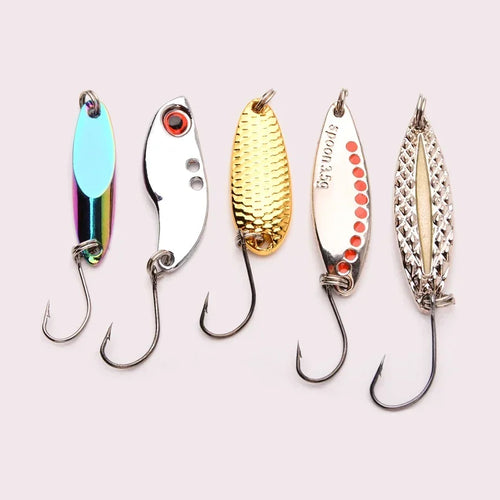 5-Piece Sinking Metal VIB Vibration Lure Set Nova Fishing & Outdoors
