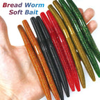 Nova Senko Worm Soft Bait 10cm 14cm Salt Scent Infused Realistic Noodle Lure - 20pcs