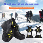 10-Tooth Ice Cleats for Winter Hiking & Mountain Traction Nova Fishing & Outdoors