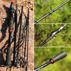 Sougayilang Lure Fishing Rod 1.8m 2.1m Spinning Bait Casting Rod Carbon Fiber EVA Handle Fishing Pole for Fishing Pesca Nova Fishing & Outdoors