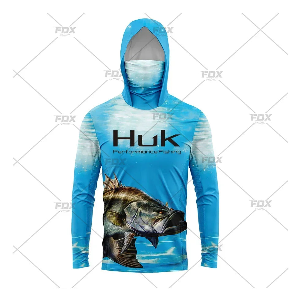 Nova Full Coverage Performance Fishing Wear Camo Moisture-Wicking Hooded Gaiter Combo 14 Nova Fishing & Outdoors
