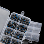 Nova Fishing Sinker Weights - Scale Lead Roll Table Sinker Set - 50-Piece 1.5g-3.5g Multi-Size Tackle Box Kit