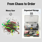 Nova 411-Piece Lure Kit – Complete Tackle Box for Trout, Pike & Bass