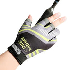 Summer Fishing Gloves – Three-Finger Ice Silk Design for Hot Weather Nova Fishing & Outdoors