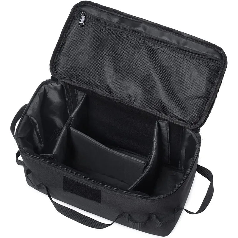 Camping Cook Kit Organizer – Compact Gear Storage Bag black Nova Fishing & Outdoors