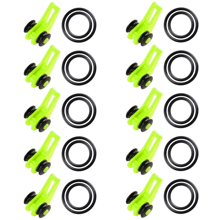 Secure Your Lure in Seconds: Folding Hook Keepers 10pcs N02 Nova Fishing & Outdoors
