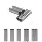 Nova Copper Crimp Sleeves – Double-Barrel Leader Crimps for Wire Rigs (200pc)