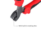Nova Fishing Crimping Pliers – Drop-Forged Single-Barrel Sleeve Crimp Tool
