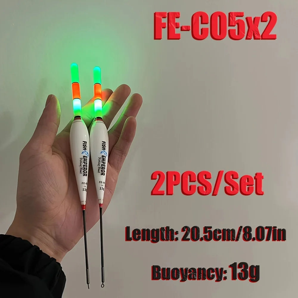 Nova Electronic Night Floats – LED Luminous Buoys for Night Fishing (2-Pack) Style 5 Nova Fishing & Outdoors