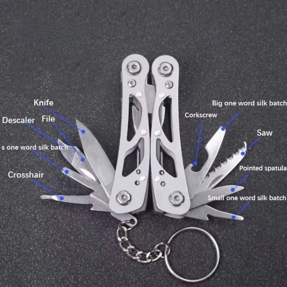 Folding Fishing Pliers – Stainless Steel Multi-Tool - Compact Folding Nova Fishing & Outdoors