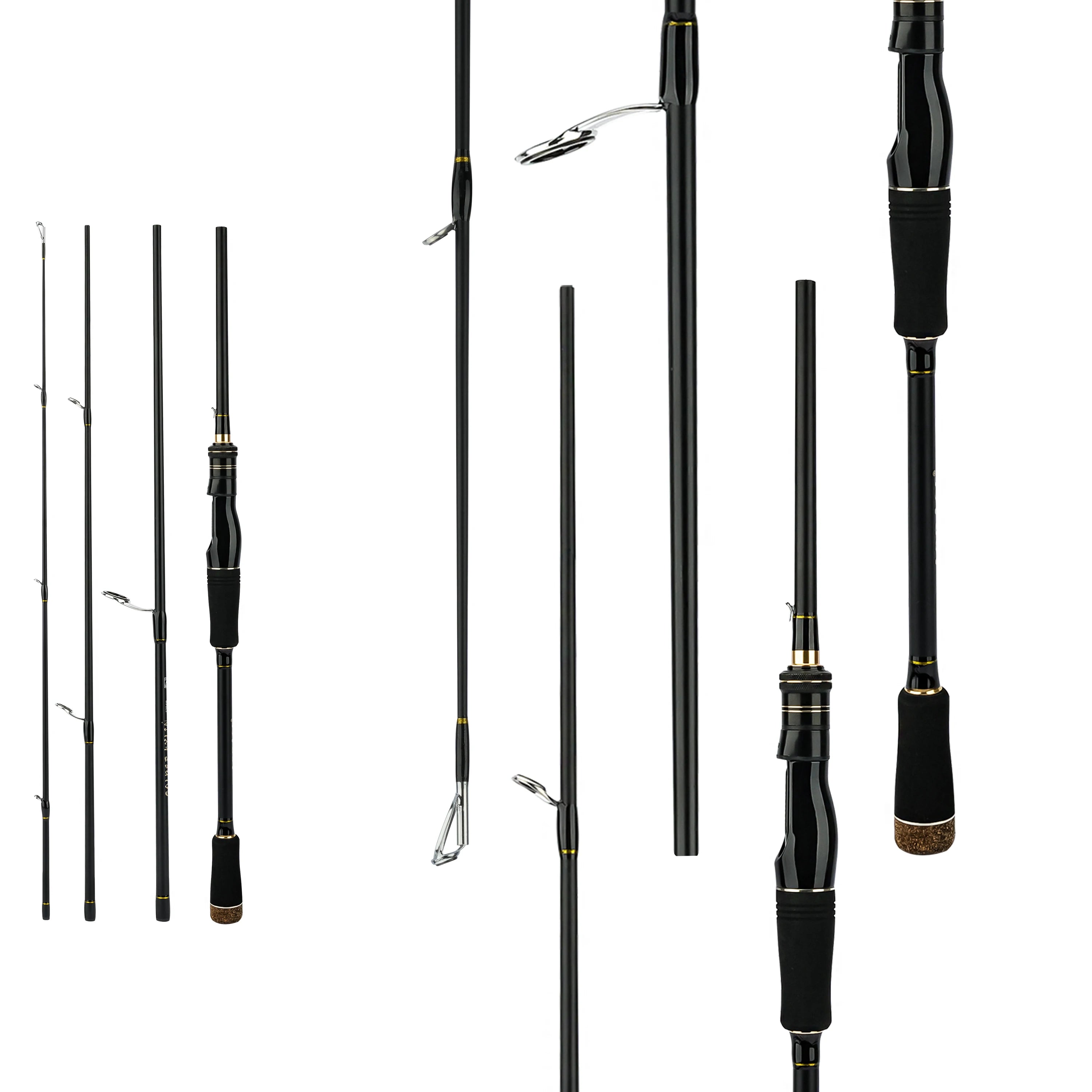Aorace Spinning Baitcasting Travel Carbon Mini Fishing Rods 1.8~2.4m Casting Weight 4-21g M Fast Lure Goods For PHISHGER Pole Nova Fishing & Outdoors