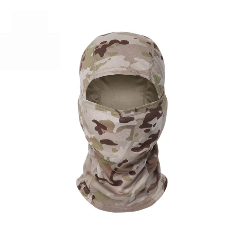 Breathable Face Mask Balaclava – UPF Sun Protection for Fishing & Outdoor Adventures Desert CP Nova Fishing & Outdoors
