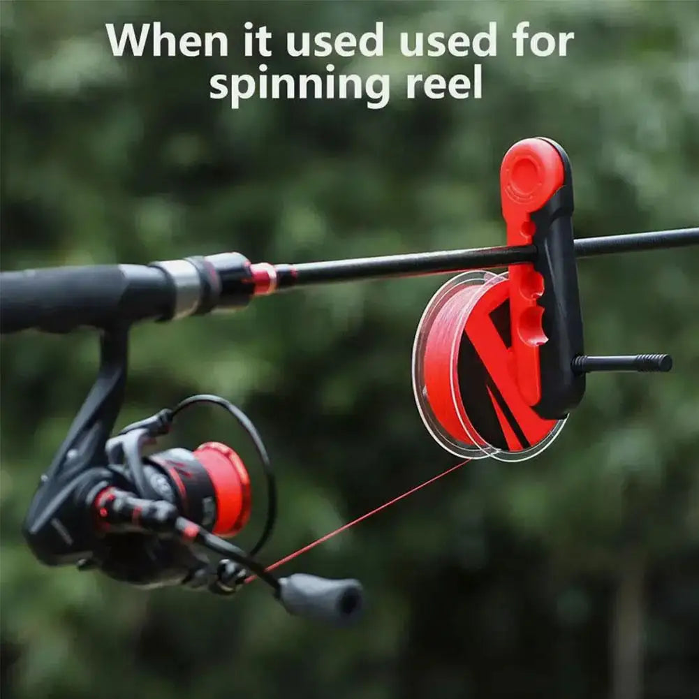 Pro Portable Fishing Line Spooler – Removable Winder & Rod Holder Nova Fishing & Outdoors