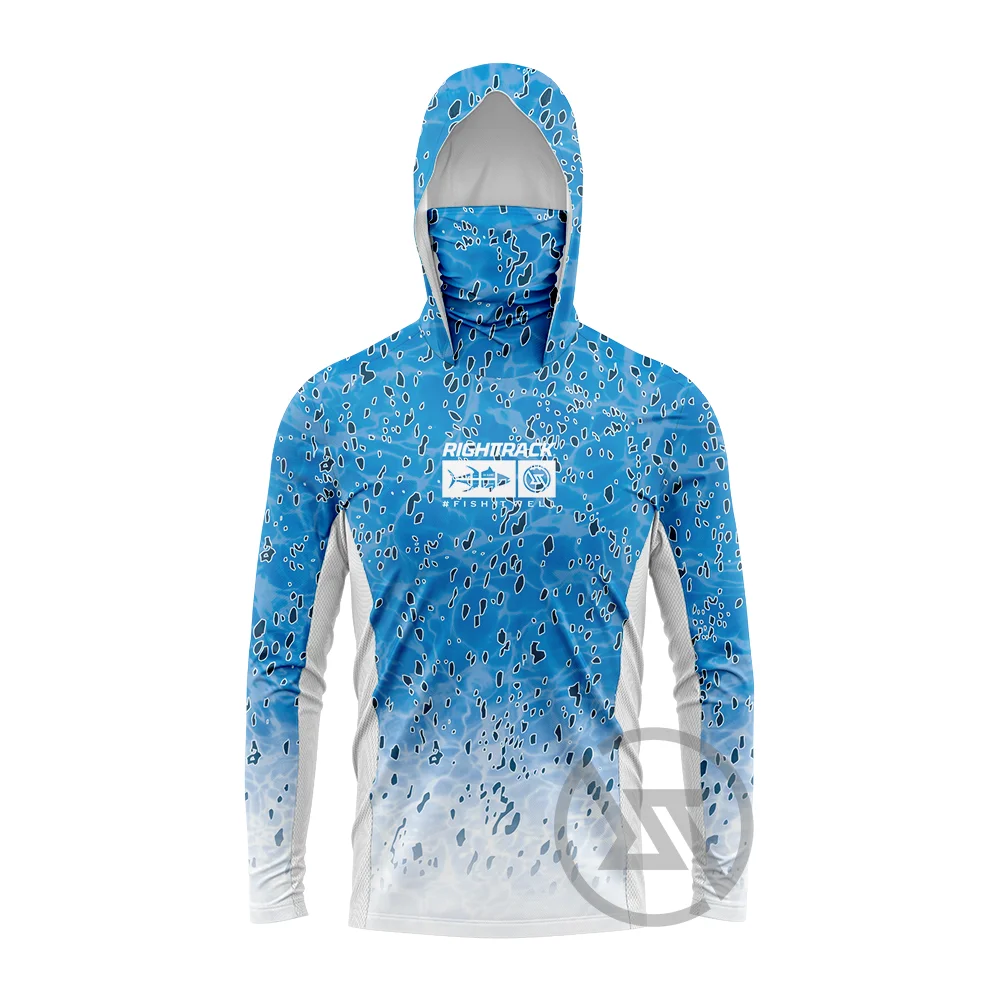 Nova Men's Mask Hoodies Fishing Clothing UPF 50+ UV Hunting Climbing Jersey 5 Nova Fishing & Outdoors