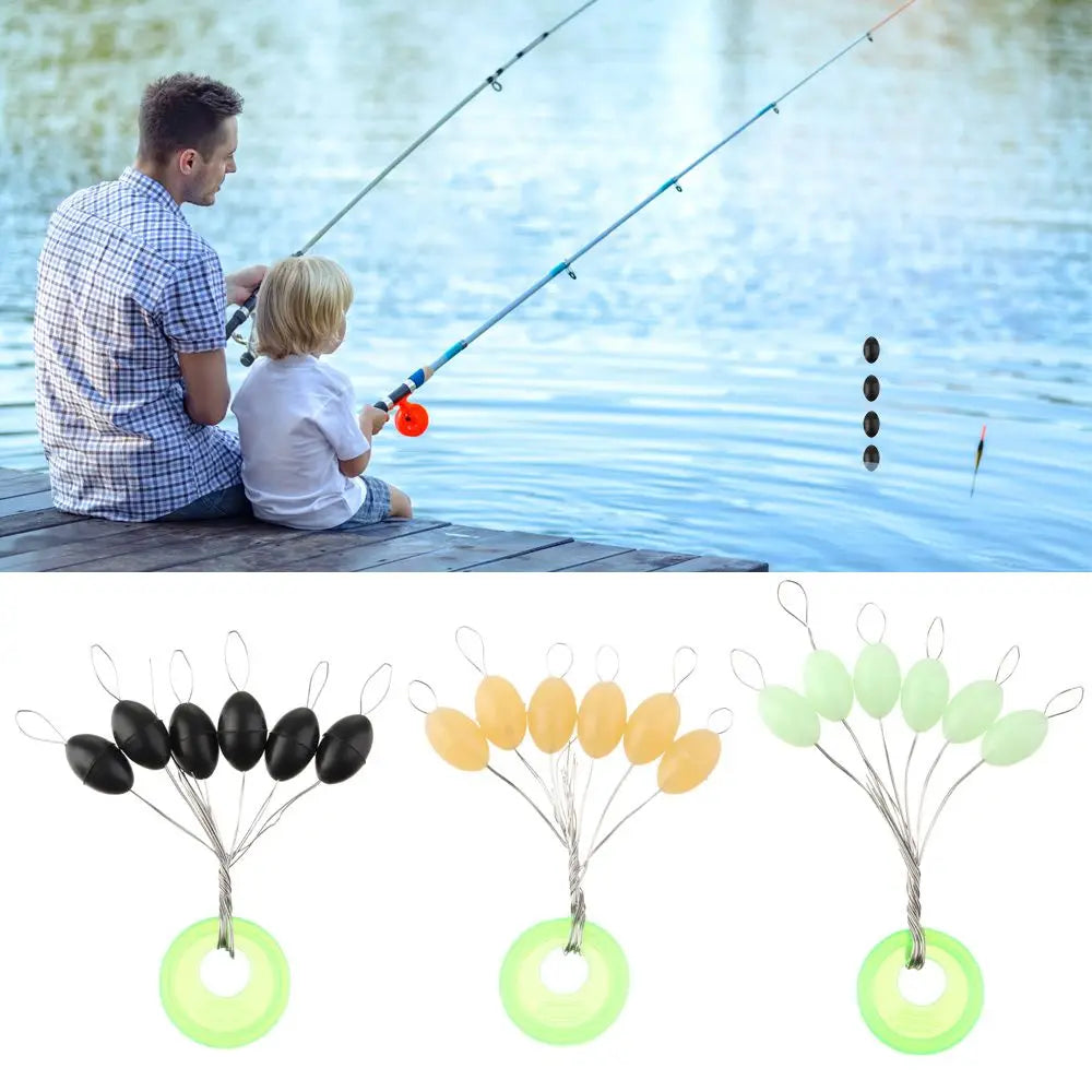 Nova Luminous Space Beans – Carp Line Stoppers & Float Stops (60pc)