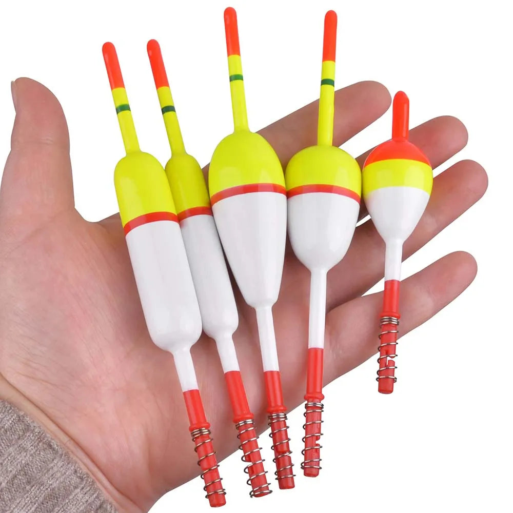 Nova Wood Slip Bobbers – Spring Stick Floats for Crappie & Panfish (5-Pack) Mix Nova Fishing & Outdoors