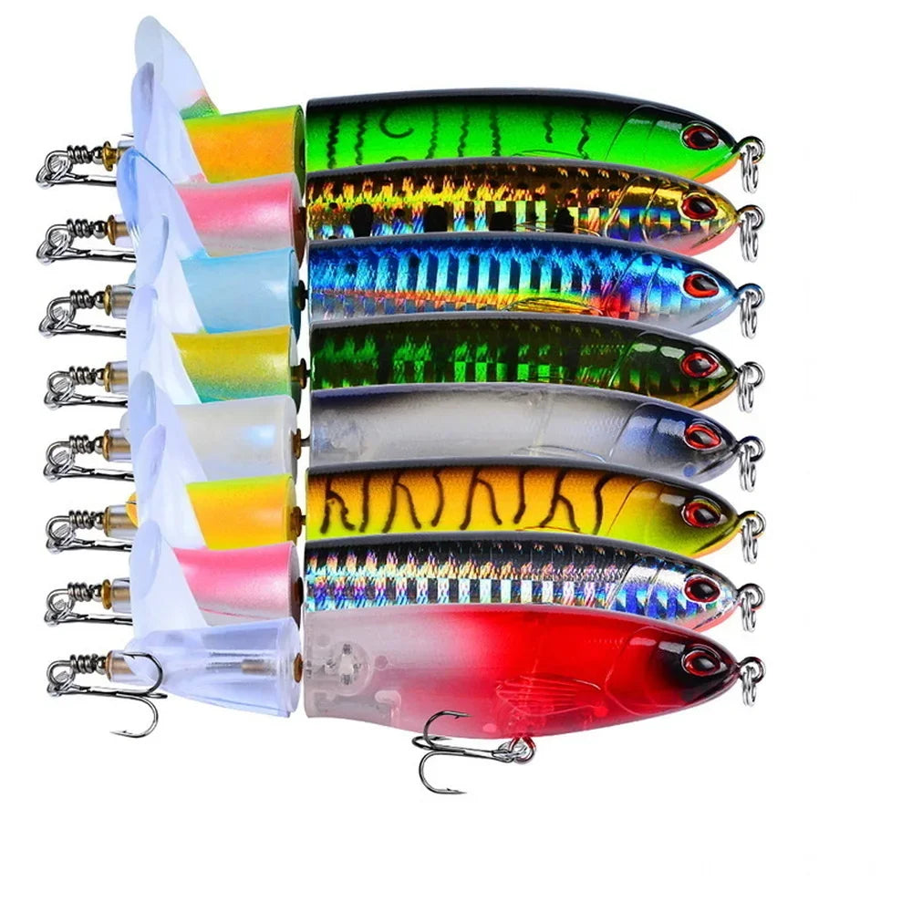 Topwater Propeller Rotating Tail Hard Bait Fishing Lure Nova Fishing & Outdoors