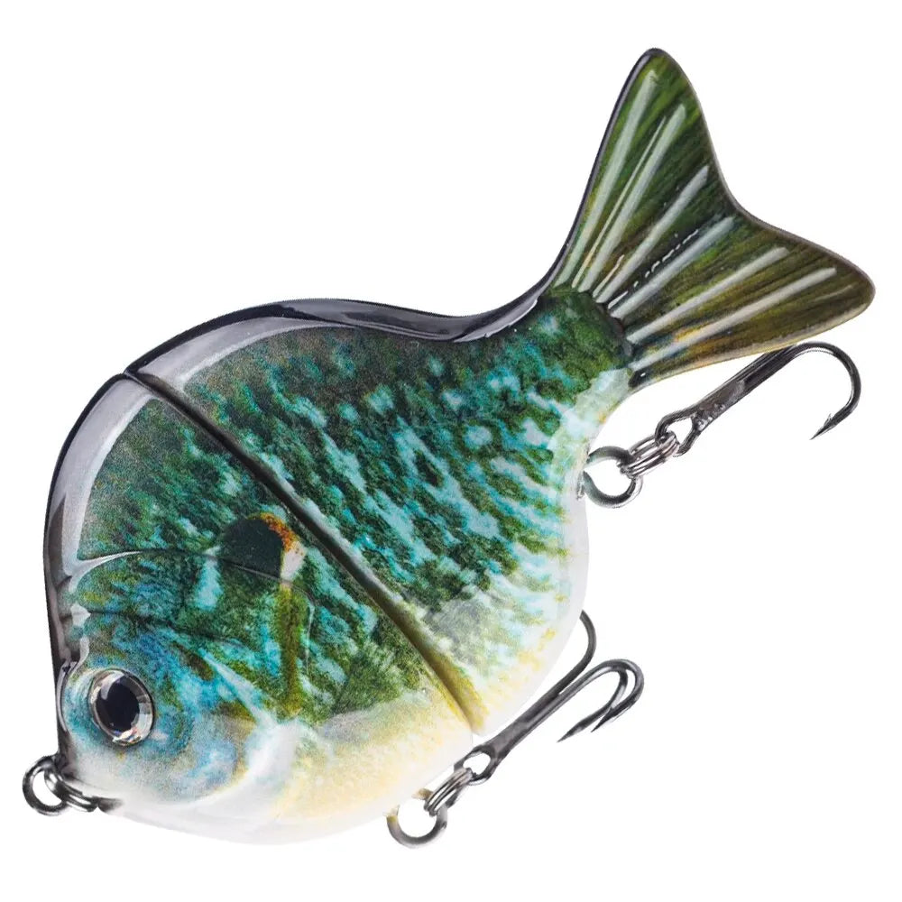 Nova Single-Jointed Glide Bait - Hard Body Sunfish Swimbait for Bass & Pike - 9cm, 34.5g, Slow Sinking CC01-7 Nova Fishing & Outdoors