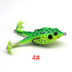 5-15 Piece Realistic Topwater Prop-Frog Lures Kit with Weedless Hooks 5-15 Pieces Nova Fishing & Outdoors