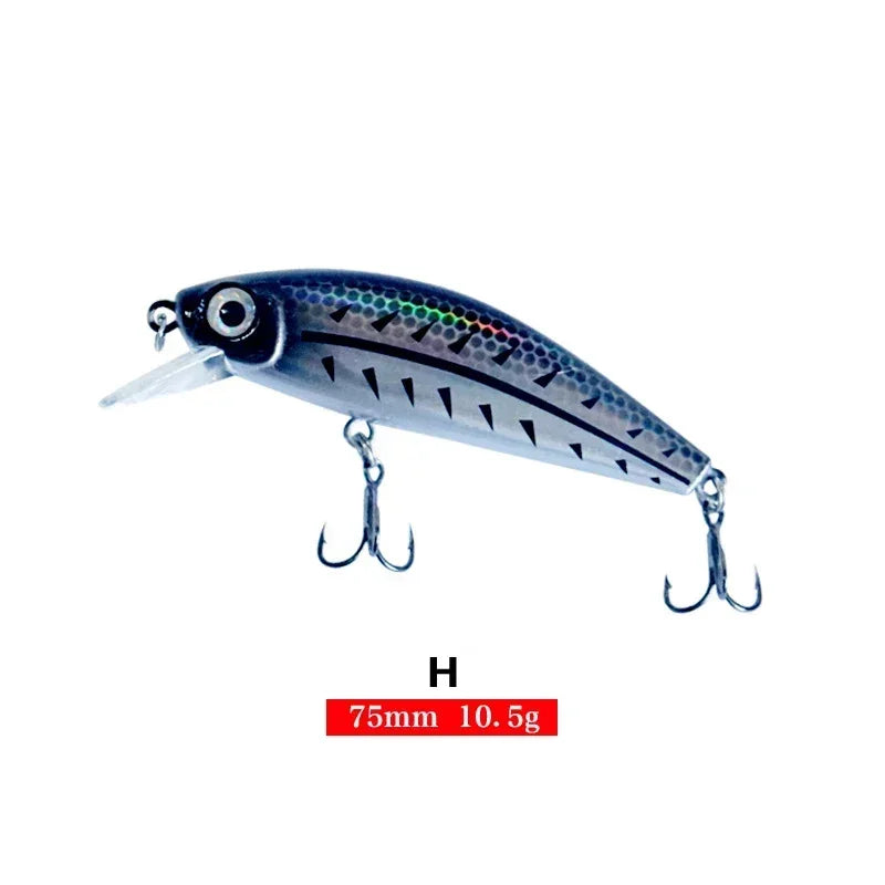 Sinking Winter Minnow Wobbler for Pike and Trout H Nova Fishing & Outdoors
