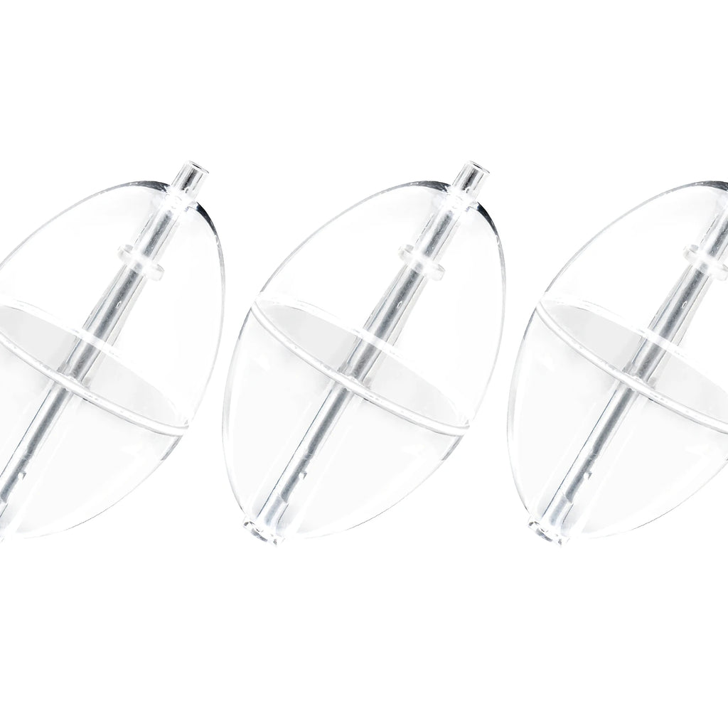 Nova Clear Bubble Floats – Water-Fillable Casting Bubbles for Fly & Lure Fishing (10-Pack)