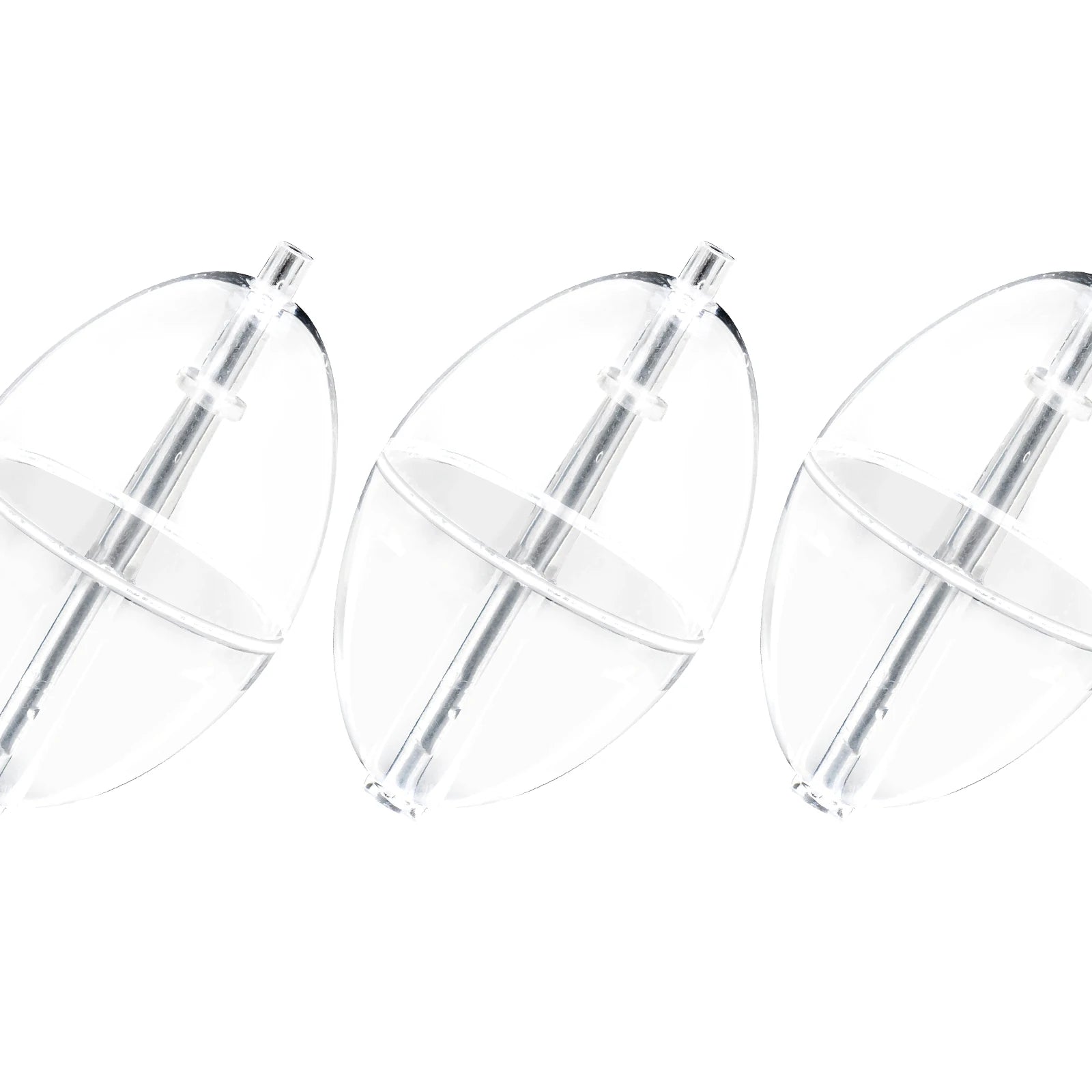 Nova Clear Bubble Floats – Water-Fillable Casting Bubbles for Fly & Lure Fishing (10-Pack)
