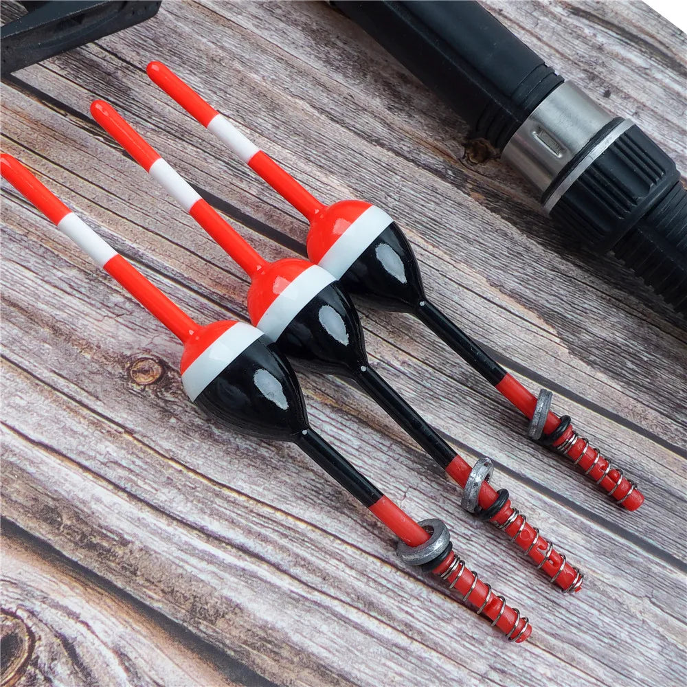 Nova Balsa Spring Bobbers – Fixed & Slip Floats for Crappie & Panfish (5-Pack)