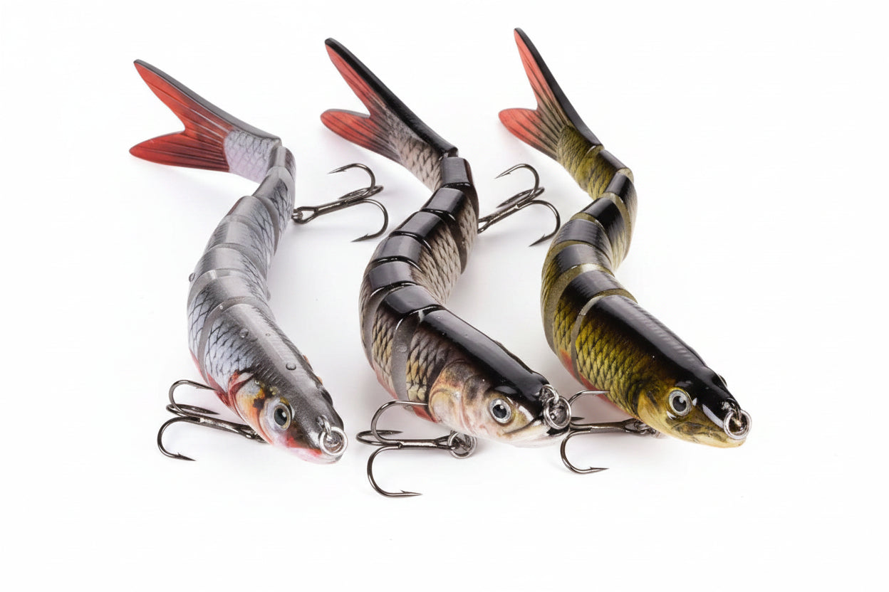 Multi-Jointed Swimbait – Slow-Sinking Segmented Crankbait Nova Fishing & Outdoors