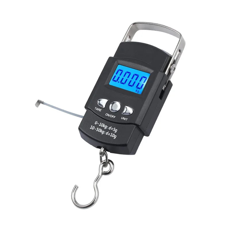 Nova Pro-Digital Hanging Scale with Retractable Measuring Tape Nova Fishing & Outdoors