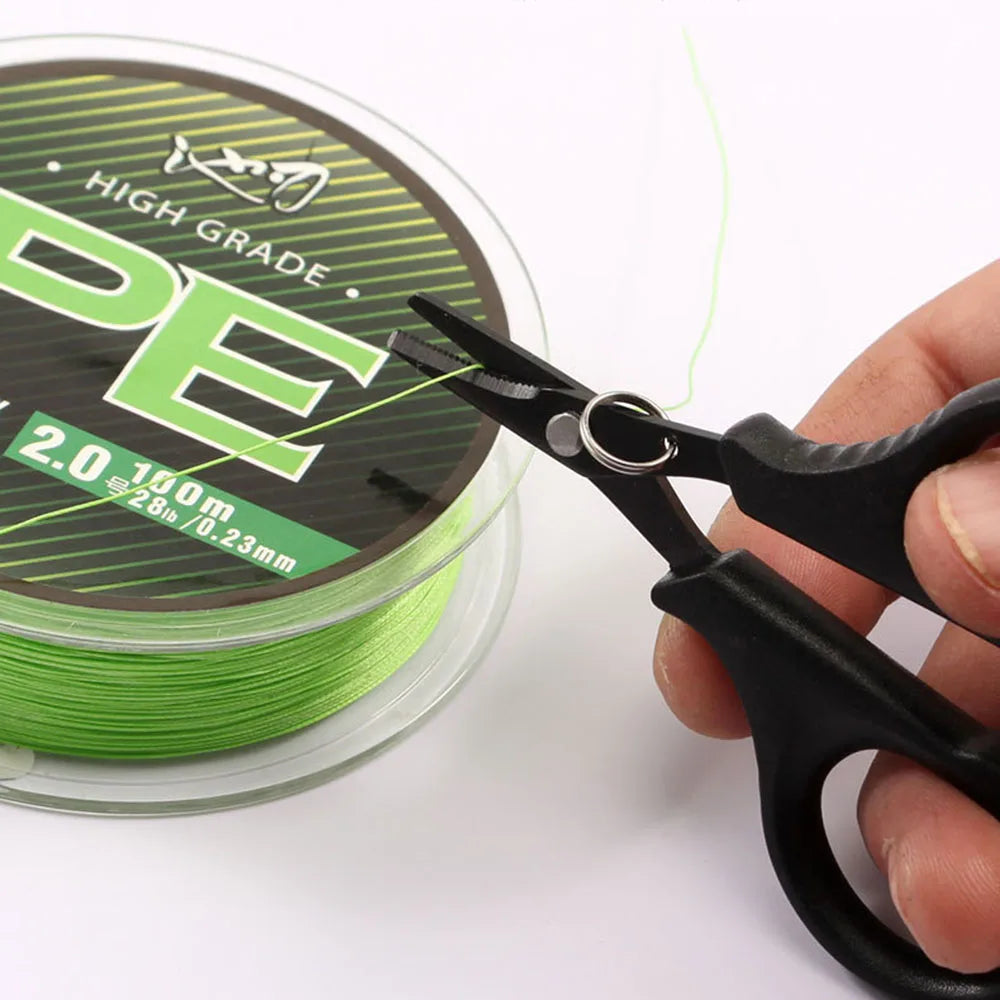 Titanium Coating Stainless Steel Fishing Scissors Plier – PE Braid Line Cutter Nova Fishing & Outdoors