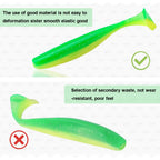 Nova Elite Series T-Tail Soft Fishing Lures – Realistic Silicone Swimbaits for All-Season Fishing Nova Fishing & Outdoors