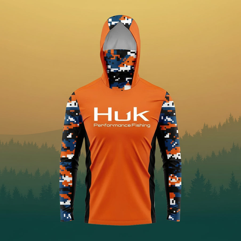 Nova Technical Angling Jersey Integrated Face Shield Full-Coverage UV Breathable Sportswear 16 Nova Fishing & Outdoors