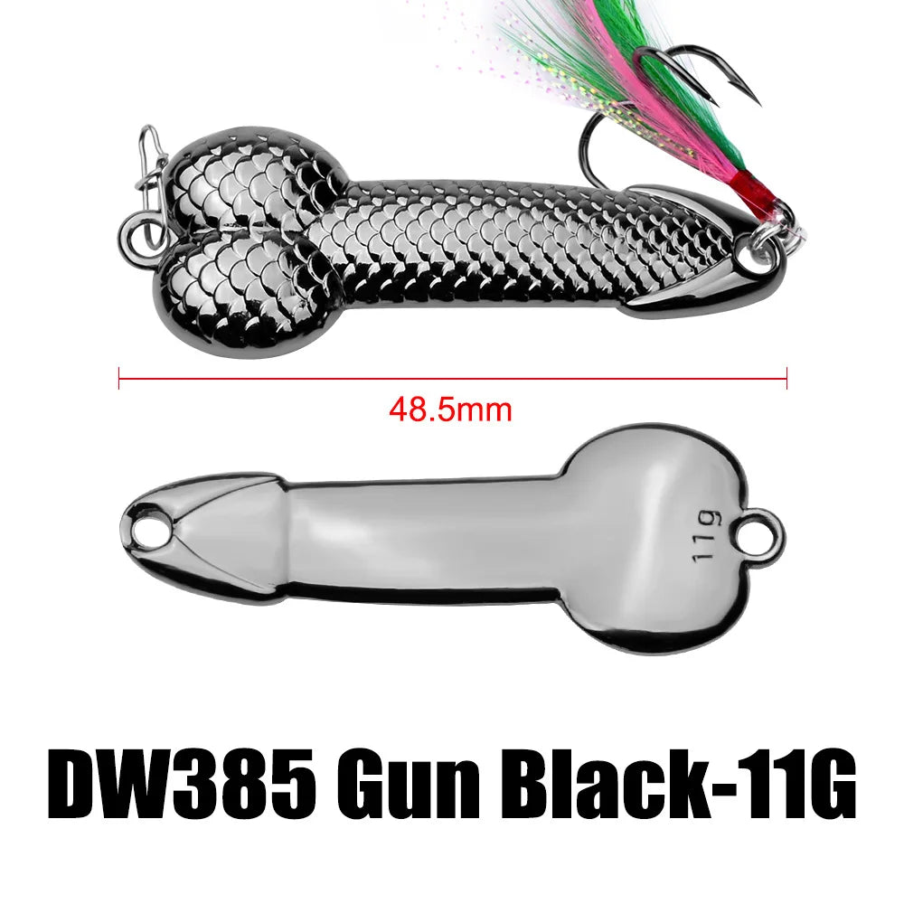 The "Ultimate Icebreaker" Blade Lure 11g Black Nova Fishing & Outdoors