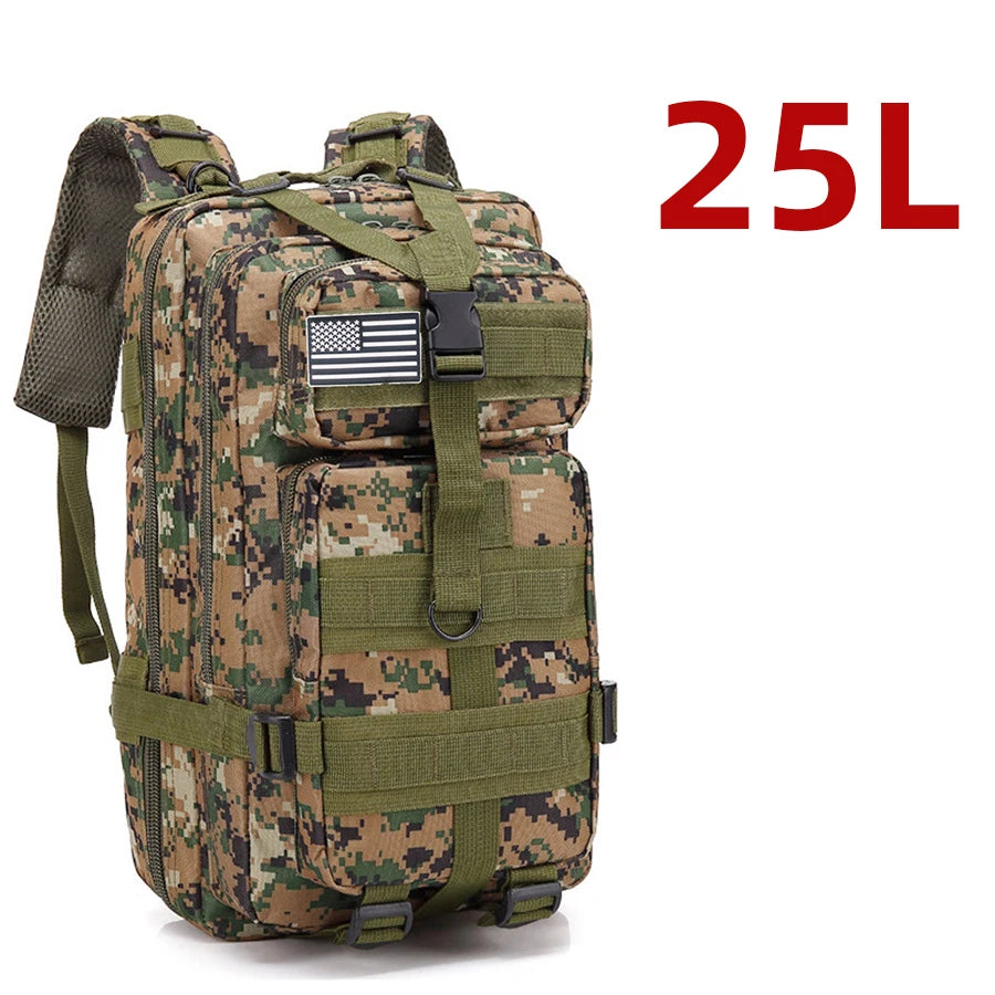50L Waterproof Dry Bag Rucksack for Fishing & Camping 25L-Camouflagegreen Nova Fishing & Outdoors