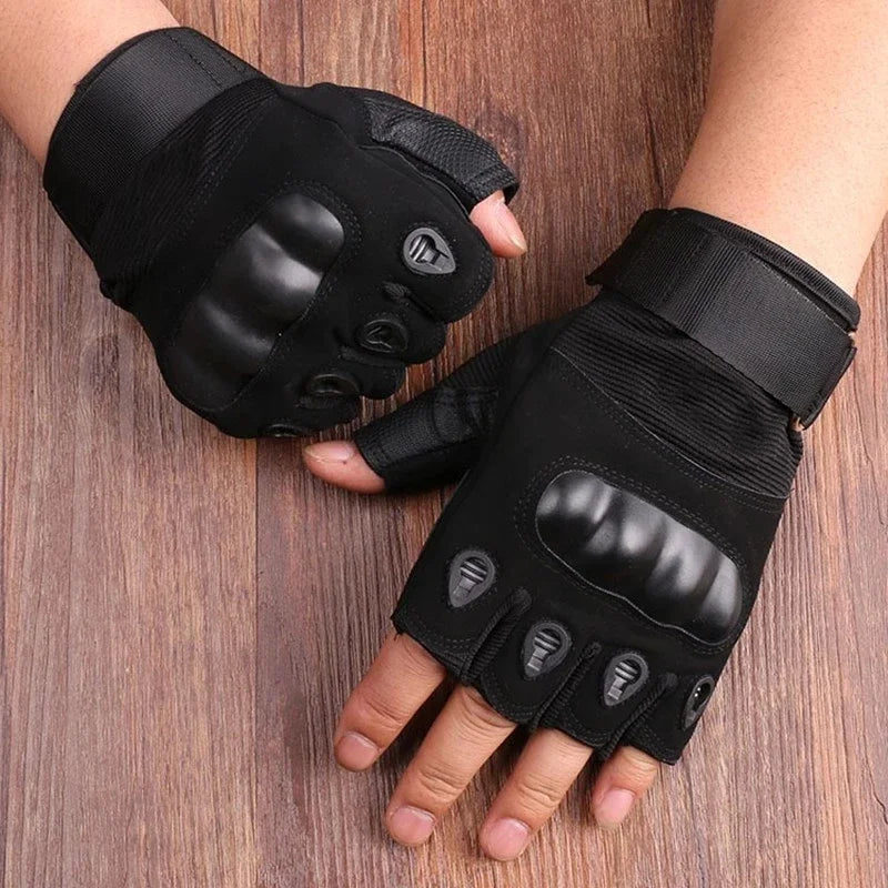 Magnetic Quick-Release Fingerless Fishing Gloves with Anti-Puncture Palm Nova Fishing & Outdoors
