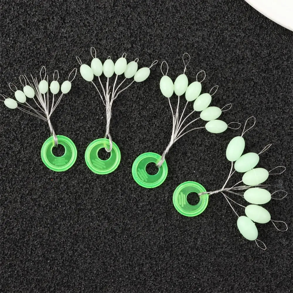 Nova Luminous Space Beans – Carp Line Stoppers & Float Stops (60pc)