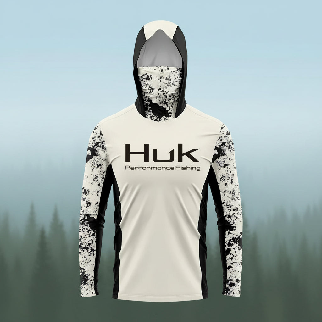 Nova Technical Angling Jersey Integrated Face Shield Full-Coverage UV Breathable Sportswear 14 Nova Fishing & Outdoors