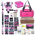Nova Elite Series Pink Fishing Kit – Complete Rod, Reel & Tackle Set for Women set B Nova Fishing & Outdoors