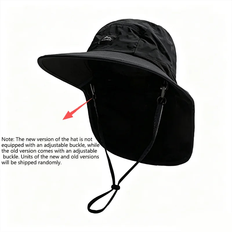 Windproof Fishing Hat with Extended Neck Flap & UV Protection - Extended Neck Flap Nova Fishing & Outdoors