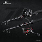 2025 Telescopic Fishing Rod Full Kits Casting Rod Ultra Short Feeder Rod Combo Carbon 1.5m-2.1m Fishing Pole Fishing Nova Fishing & Outdoors