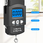 Nova Pro-Digital Hanging Scale with Retractable Measuring Tape Nova Fishing & Outdoors