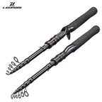 2025 Telescopic Fishing Rod Full Kits Casting Rod Ultra Short Feeder Rod Combo Carbon 1.5m-2.1m Fishing Pole Fishing Nova Fishing & Outdoors