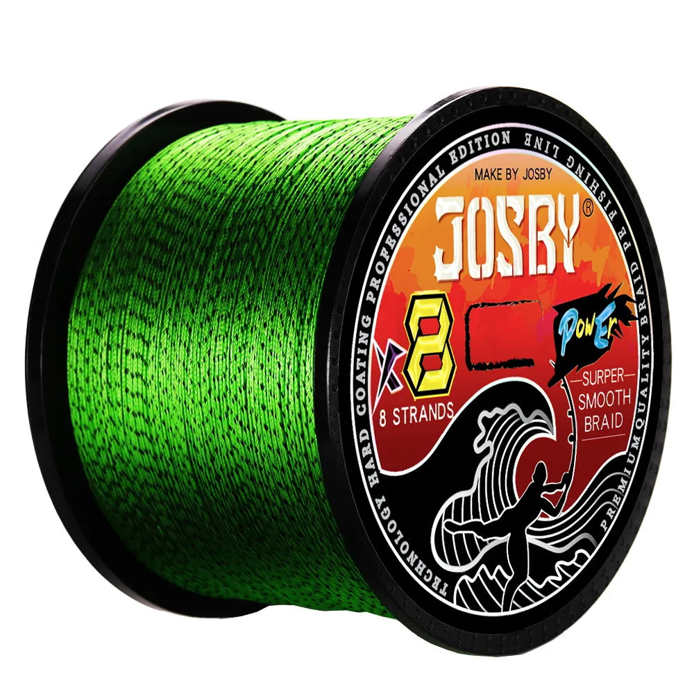 Nova Braided Fishing Line - 8 Strands Multifilament PE Wire - 100M-500M, Multicolor