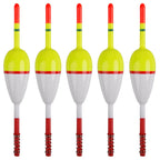 Nova Wood Slip Bobbers – Spring Stick Floats for Crappie & Panfish (5-Pack)