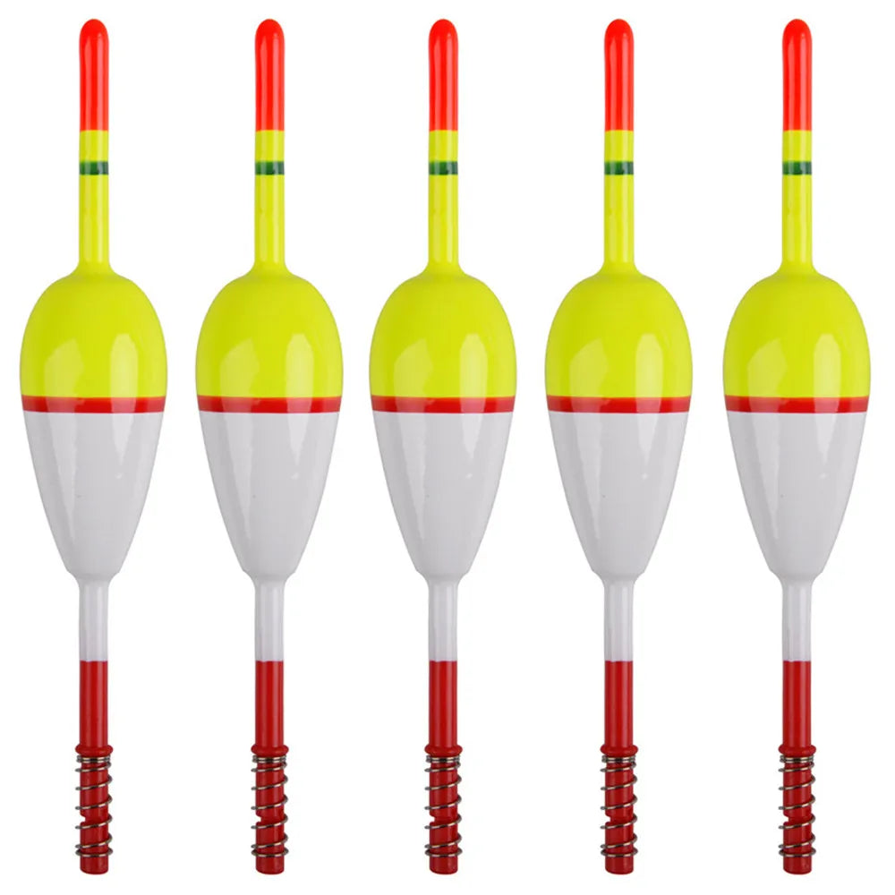Nova Wood Slip Bobbers – Spring Stick Floats for Crappie & Panfish (5-Pack)