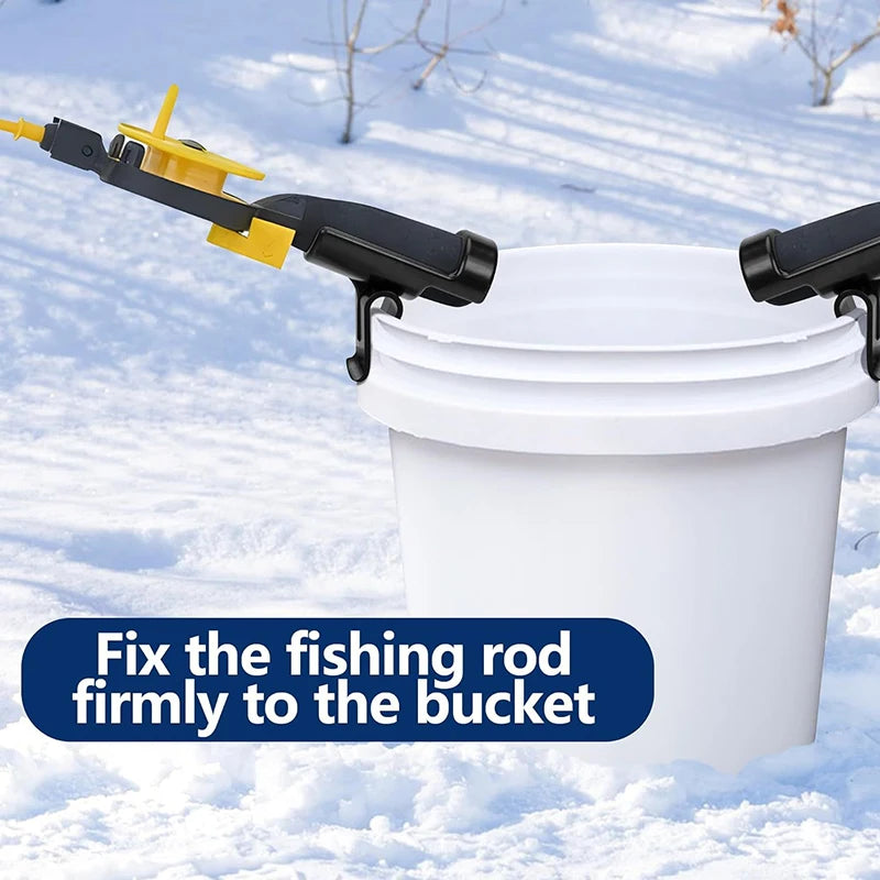 Compact Bucket-Mount Fishing Rod Holder & Tool Station Nova Fishing & Outdoors